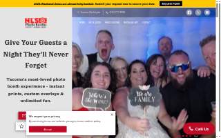 NLS Photo Booths of Spanaway website