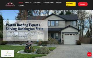 Olmos Brothers Roofing Company of Spanaway website
