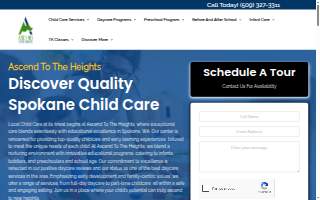 Ascend To the Heights Child Development website