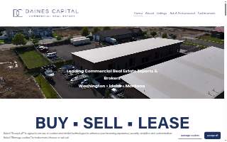 Daines Capital Commerical Real Estate website