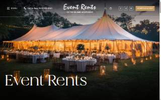Event Rents, LLC website