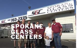 Spokane Glass Centers website