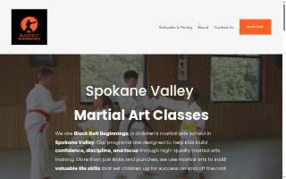 Black Belt Beginnings website