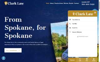 Clark Law, P.L.L.C of Liberty Lake website