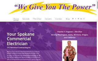 CTC Electrical Contracting Inc. website