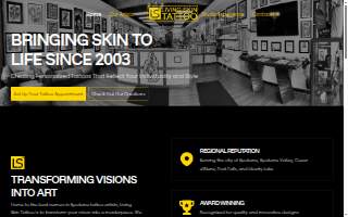Living Skin Tattoo LLC website