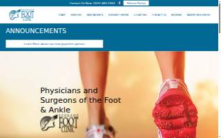 Spokane Foot Clinic of Spokane Valley website