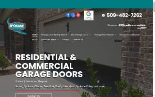 Spokane Overhead Door Co of Spokane Valley website