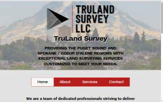 TruLand Survey website