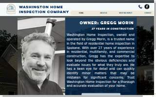 Washington Home Inspection website