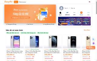 EasyFix - Appliance Repair Service website