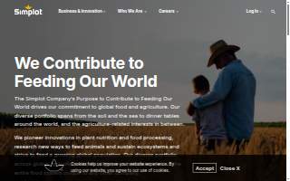 Simplot Western Stockmen's website