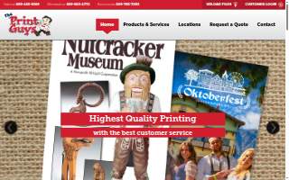 The Print Guys Inc. of Sunnyside website