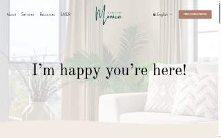 Therapy By Monica website