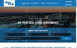 Burns 1031 Tax Deferred Exchange Services, LLC website