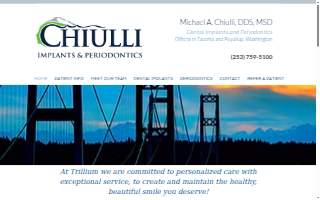 Chiulli Implants and Periodontics website