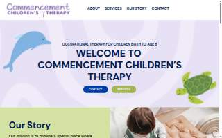 Commencement Children's Therapy website