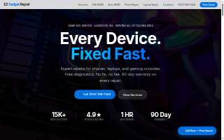 EZ Gadget Repair website