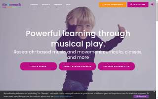 Kindermusik at Kiddos and Kin website