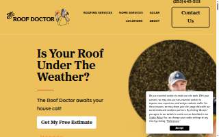 The Roof Doctor website