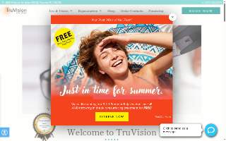 TruVision Eye Care website