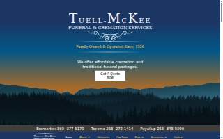 Tuell McKee Funeral Home website