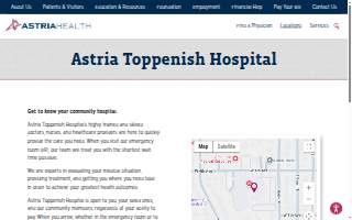 Astria Toppenish Hospital | Emergency Room website