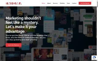 Enigma Marketing & Advertising website