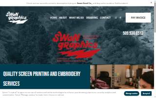 Swan Graphics website
