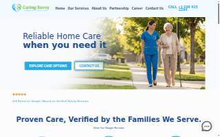 Caring Savvy website