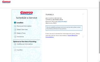 Costco Pharmacy website
