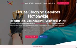 Diamond Cleaners USA website