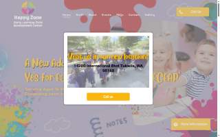 Happy Zone Early Learning and Child Development Center website
