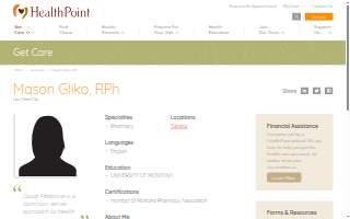 HealthPoint Tukwila Pharmacy website