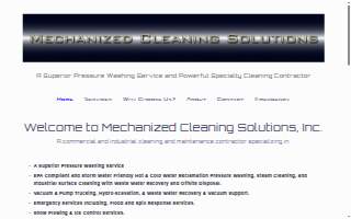Mechanized Cleaning Solutions, Inc. website
