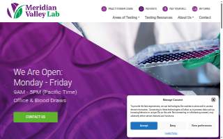 Meridian Valley Lab website