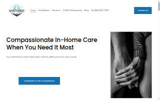 Northwest Guided Home Care website