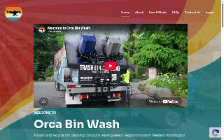 Orca Bin Wash website