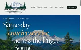 Pacific Northwest Couriers website