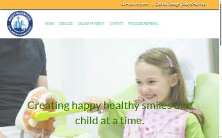 Southcenter Childrens Dentistry website