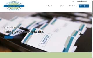 Trade Printery website