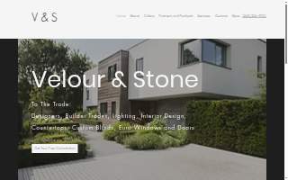 Velour and Stone website