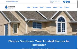 Cleaner Solutions WA LLC of Tumwater website