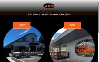 Mount Olympus Brewing Tumwater Taps website