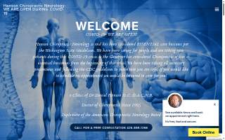 Hanson Chiropractic Neurology website