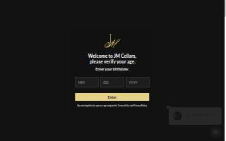 JM Cellars website