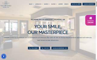 Redmond Art of Dentistry website