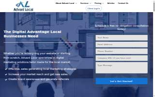 Advant Local website