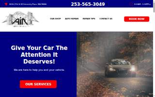 AIR Import Repairs website