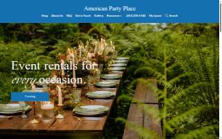 American Party Place of University Place website